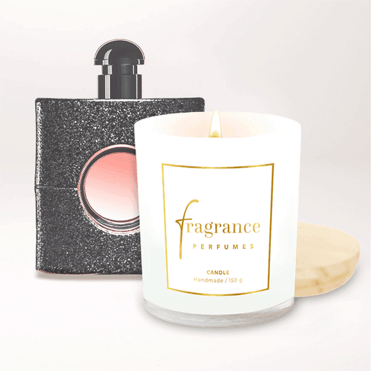 Ispirato a YSL Black Opium - Candela profumata